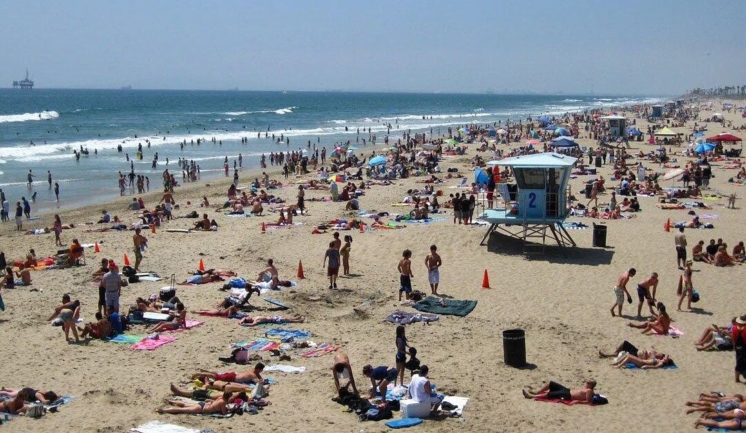 The iconic Huntington Beach coastline. Website Promoters is a Huntington Beach SEO company.