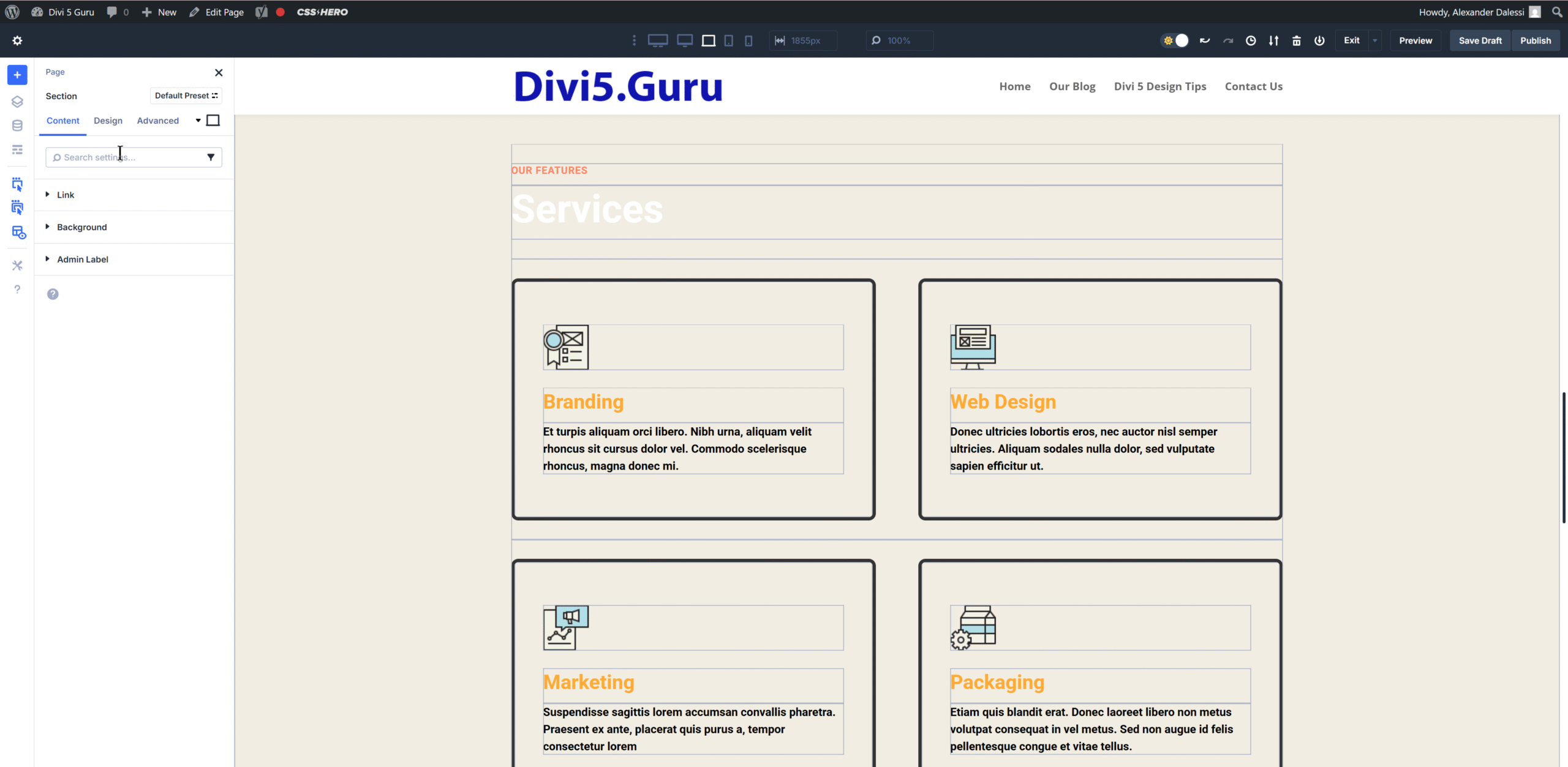 The Loop Builder For Divi 5 Tutorial Oc Web Design
