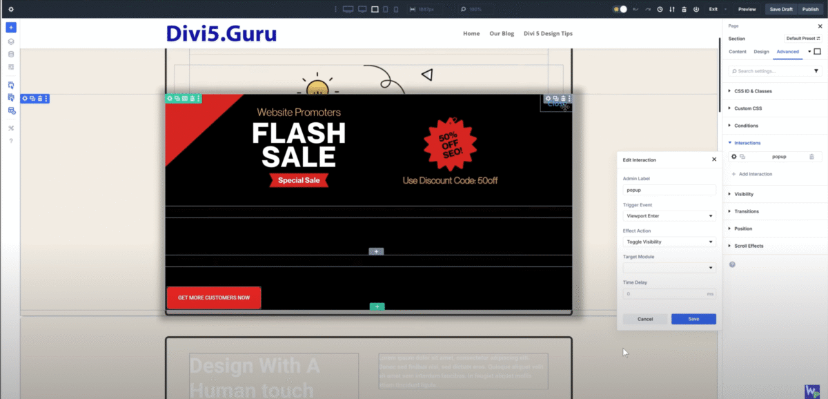 How To Build A Pop-Up In Divi 5 Fast | OC Web Design